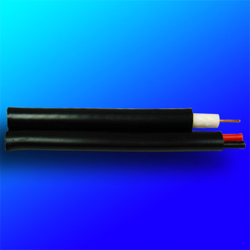  75 Ohms Coaxial Cable With Dual Electric Wires ( 75 Ohms Coaxial Cable With Dual Electric Wires)