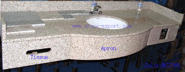  Granite Vanity Top with Sink (Гранит Vanity Top с раковиной)