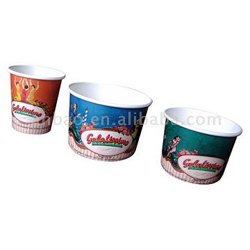 Ice Cream Paper Cup (Ice Cream Paper Cup)