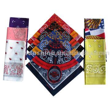  Printed Cotton Bandannas (Ситца банданы)