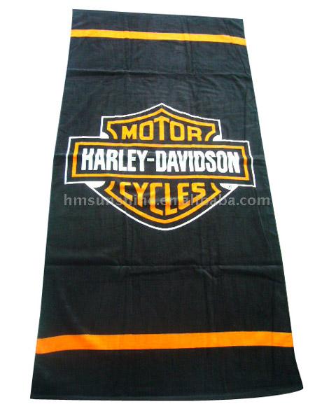  Printed Cotton Velour Beach Towel ( Printed Cotton Velour Beach Towel)