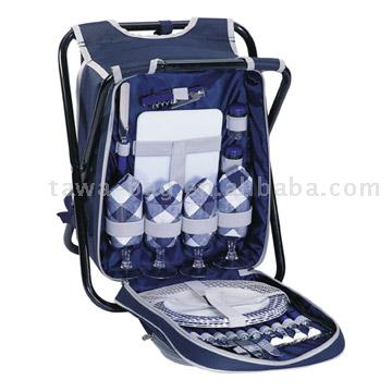  4-Person Picnic Backpack (4 personnes Sac à dos de pique-nique)