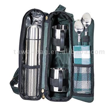  2-Person Coffee Set with Shoulder Strap (2-Person Set café avec bandoulière)