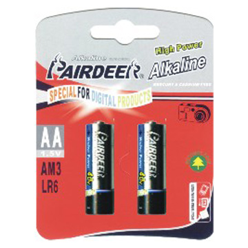  LR6 (HP) Alkaline Battery (LR6 (HP) piles alcalines)