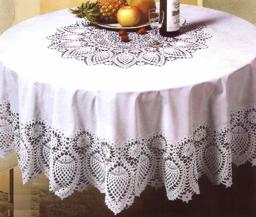  Crochet Vinyl Table Cloth (Crochet Vinyl Table Cloth)