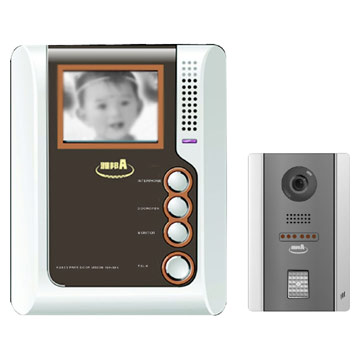  B/W Hands Free Video Door Phone (Ч / Б Hands Fr  Video Домофонные)