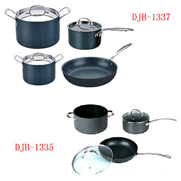  Anodized Cookware Set (Anodisé Batterie de cuisine)