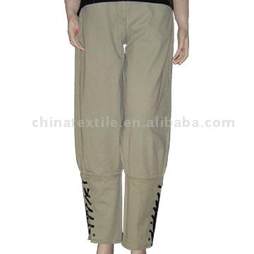  Ladies` Trousers