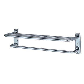  Stainless Steel Double Towel Rack (Stainless Steel Double Porte-serviettes)