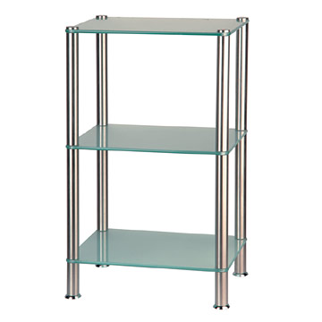  Triple Square Glass Shelf (Triple площадь стеклянной полки)