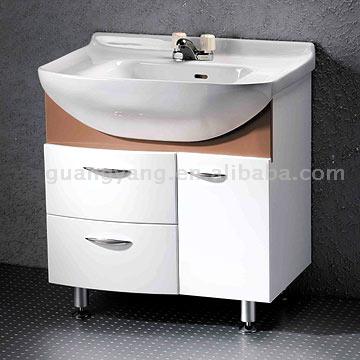  PVC Bathroom Basin and Cabinet