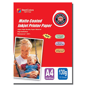  130g Inkjet Matte Coated Paper