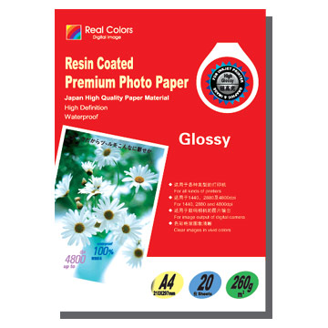  260g Premium Satin Inkjet Photo Paper ( RC-Base)