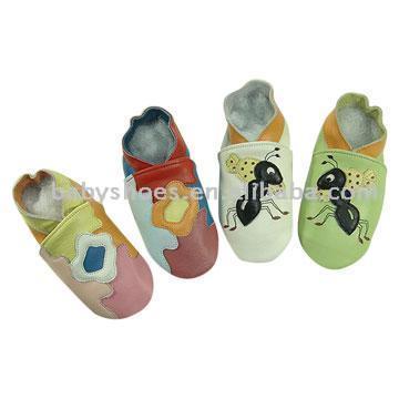 Infants` Leather Shoes