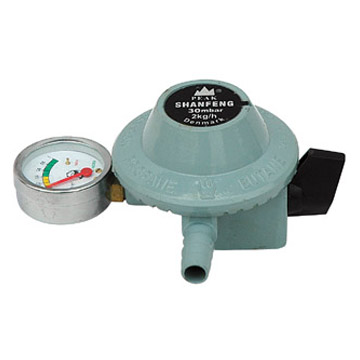  Pressure Regulator with Pressure Meter (Régulateur de pression à la pression Meter)