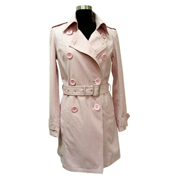  Ladies` Belted Coat ( Ladies` Belted Coat)