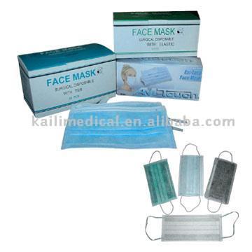 3-Ply Non-Woven Surgical Face Mask (3-Ply нетканых Хирургическое F e Mask)