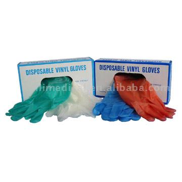  Disposable Vinyl Gloves (Одноразовая виниловые перчатки)