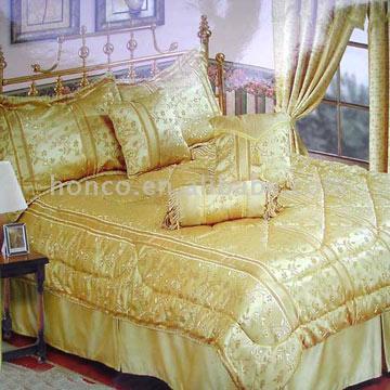  7pcs Jacquard Comforter Set (7pcs Jacquard Consolateur Set)