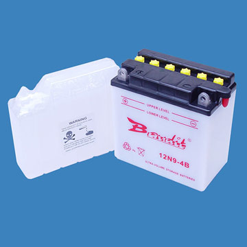  Motorcycle Battery (12N9-4B, 12V/9Ah) (Мотоцикл аккумулятора (12N9-4B, 12V/9Ah))