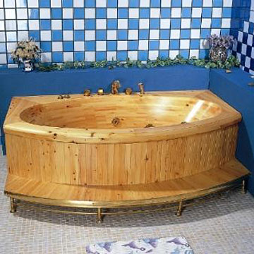  Wooden Bathtub (Baignoire en bois)