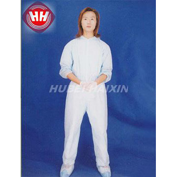  Disposable PP and PE Coverall (Disposable PP et PE Coverall)