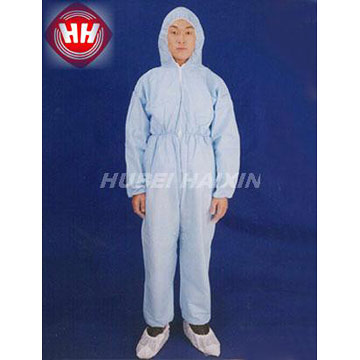  Disposable SMS Coverall with Hood ( Disposable SMS Coverall with Hood)