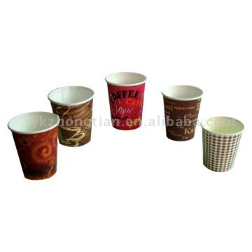  Paper Coffee Cups (Бумага кофейные чашки)