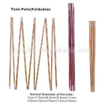  Foldable and Adjustable Tent Poles (Pliable et réglable piquets de la tente)