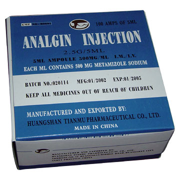  Analgin Injection ( Analgin Injection)