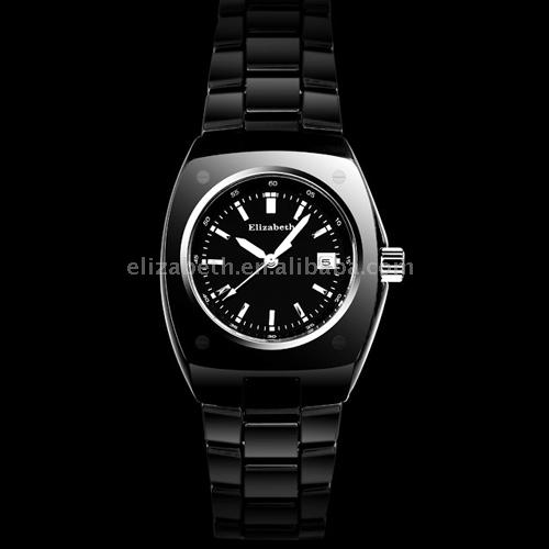 Ceramic Watches YX001 (Black, White or Pink) (Céramique Montres YX001 (noir, blanc ou rose))