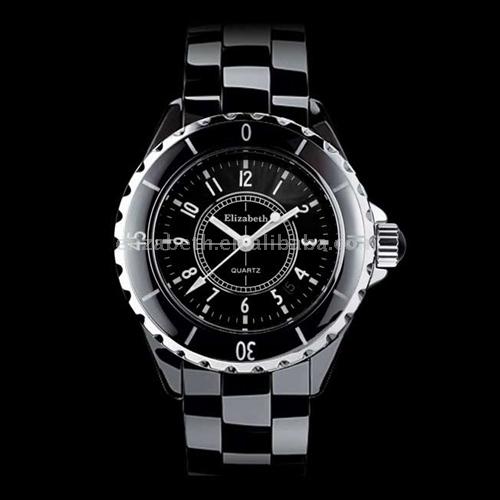  Ceramic Watches 8892003 (Black) (Céramique Montres 8892003 (Noir))