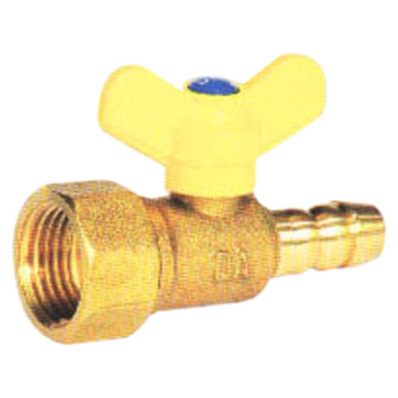  Gas Ball Valve With F X Hose Nipple ( Gas Ball Valve With F X Hose Nipple)