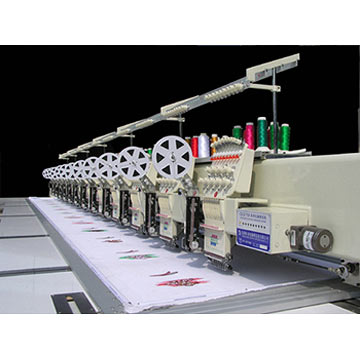  9 Needles, 12 Heads Sequin Computerized Embroidery Machine