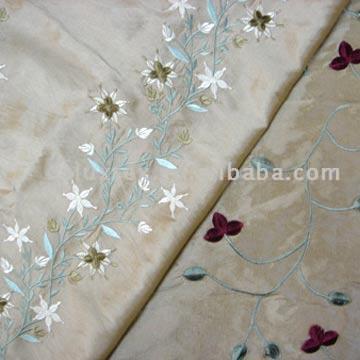  Embroidery Curtain Fabric (Вышивка штор ткань)