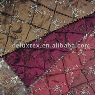  Embroidered Taffeta Fabric