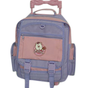  School Bag with Trolley