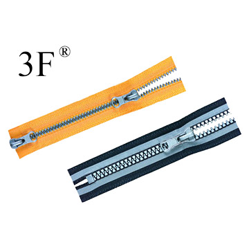  Plastic Zippers (Fermetures à glissière en plastique)