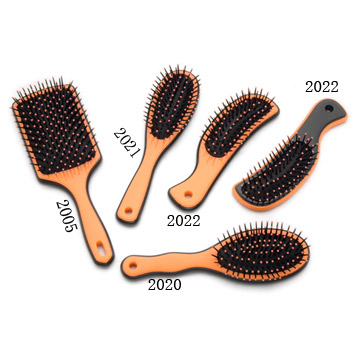  Cushion Hairbrushes (Kissen Haarbürsten)