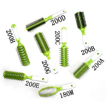  PVC Handle Hairbrushes (ПВХ ручки Расчески)