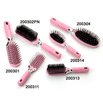  Fork Designed Handle Hairbrushes (Gabel geformter Griff Haarbürsten)