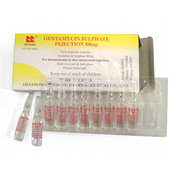  Gentamycin Sulfate Injection