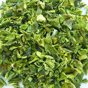  Dehydrated Green Bell Pepper (Déshydratés poivron vert)