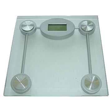  Glass Bathroom Scale (Glass Pèse)