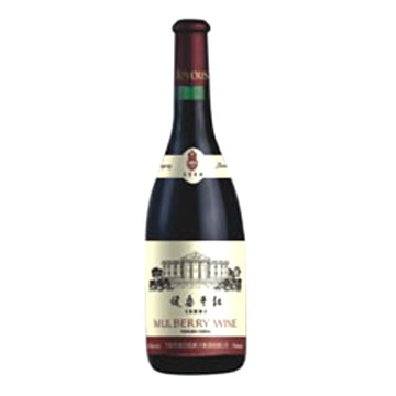  Mulberry Red Wine 12% (V/V) (Le mûrier rouge Vin 12% (V / V))