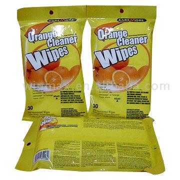  Orange Cleaner Wipes (Оранжевый чистых салфеток)