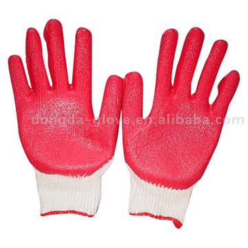  Latex Coated Gloves