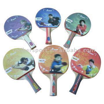  Table Tennis Rackets (Raquettes de tennis de table)