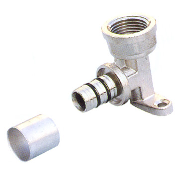  801 Press Fitting Wall Plated Elbow ( 801 Press Fitting Wall Plated Elbow)