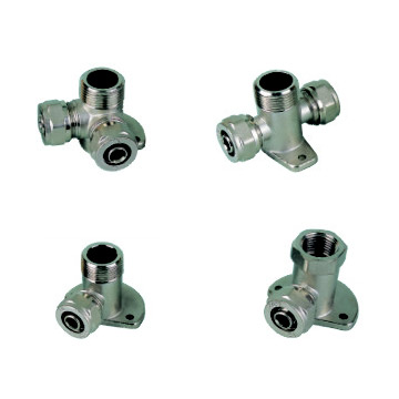  Round Wall Plated Elbow and Tee FIttings ( Round Wall Plated Elbow and Tee FIttings)